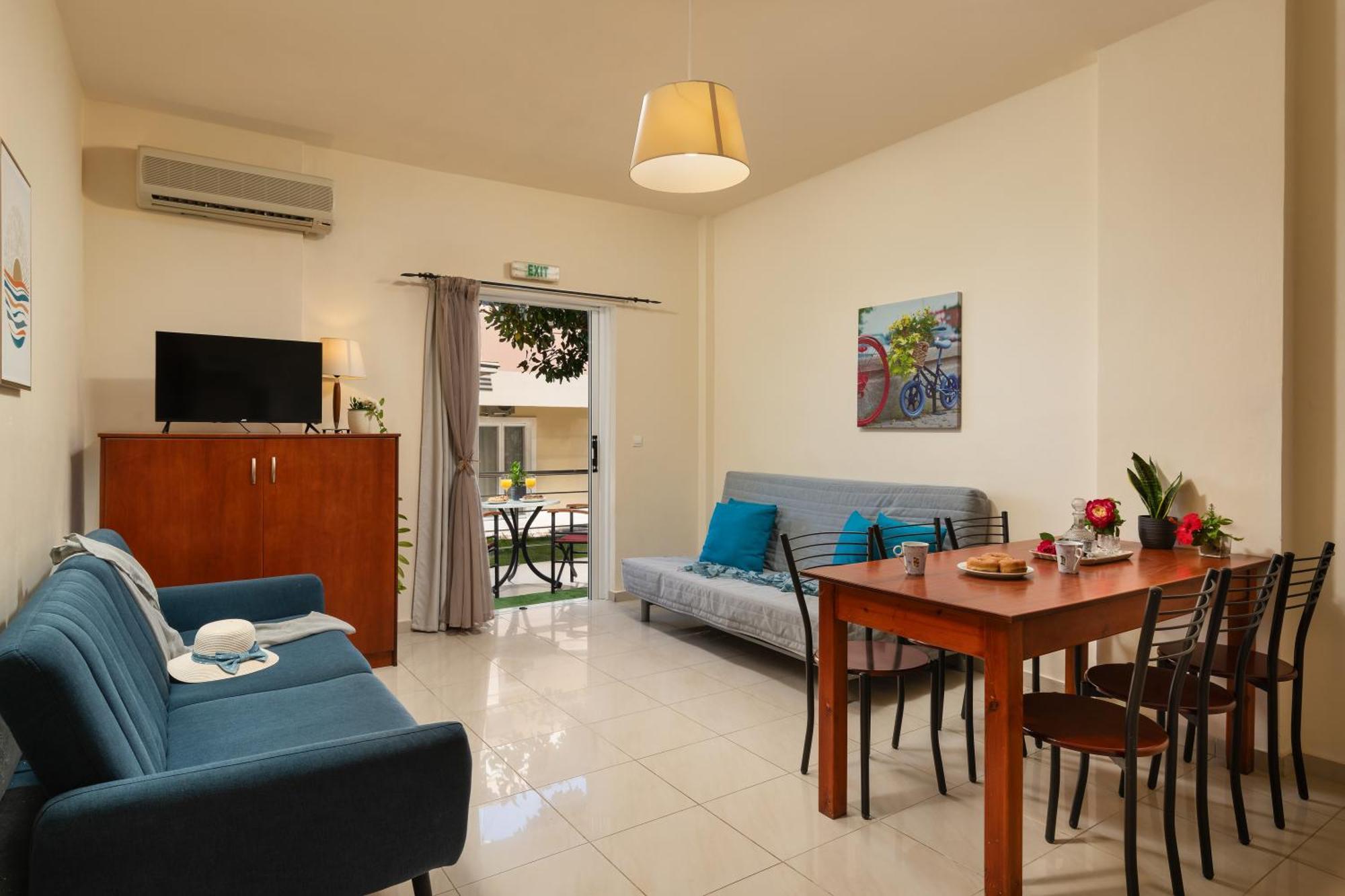Evdokia Αpartments & Dimitra Village Agia Marina Dış mekan fotoğraf