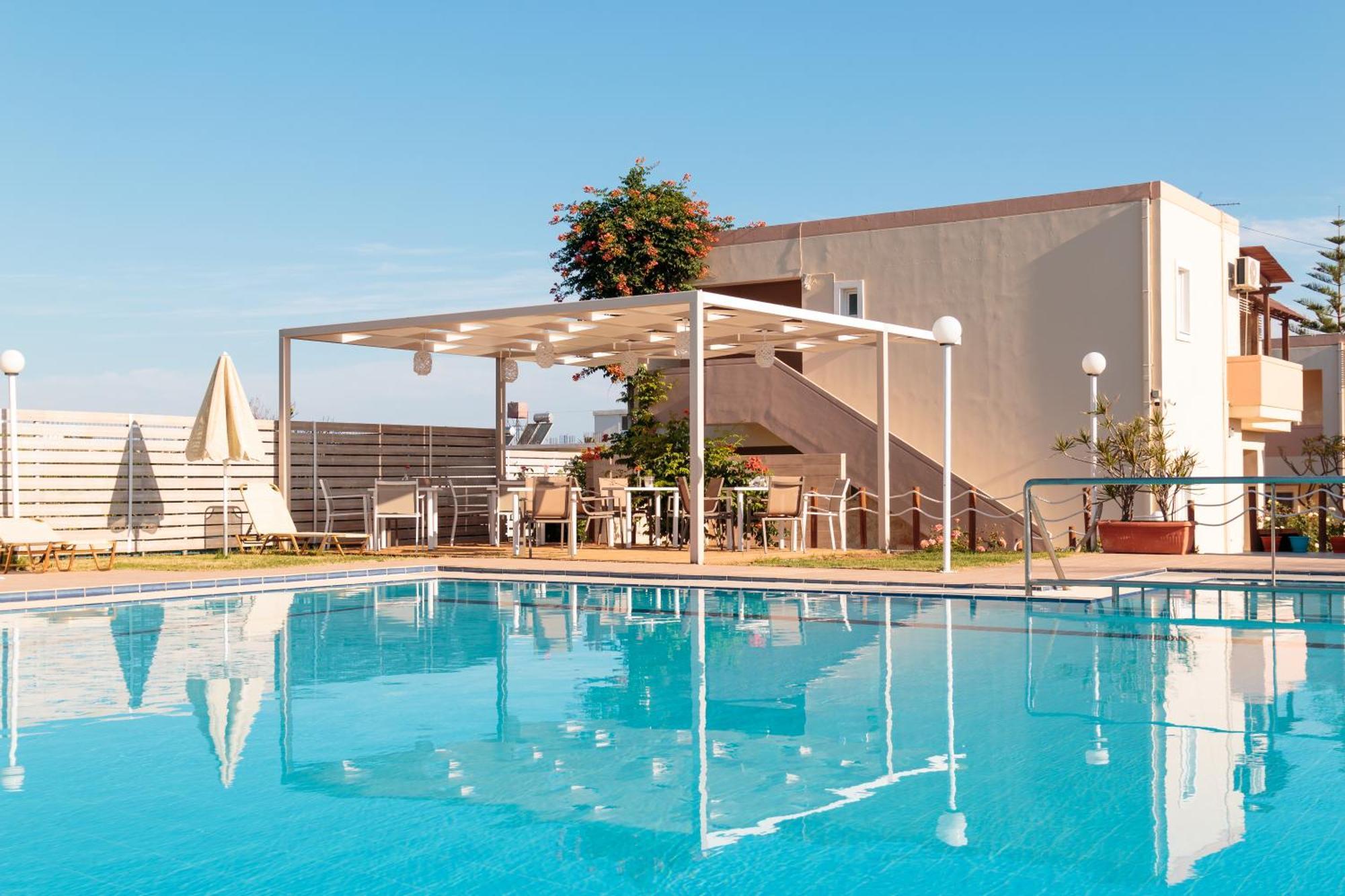 Evdokia Αpartments & Dimitra Village Agia Marina Dış mekan fotoğraf